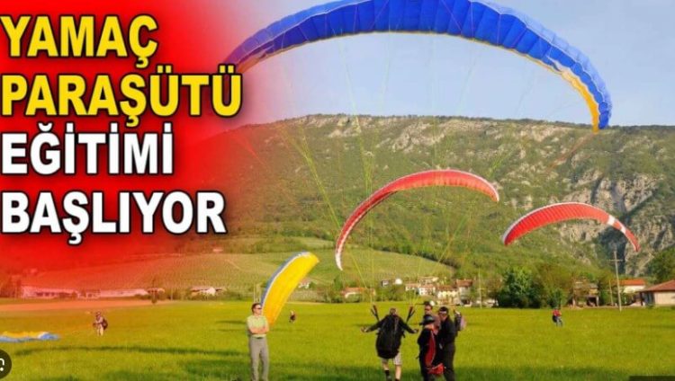 yamaç paraşütü eğitimi
